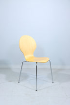 Stuhl Design Holz Metall Stapelstuhl Vintage Esszimmerstuhl Vintage Chair