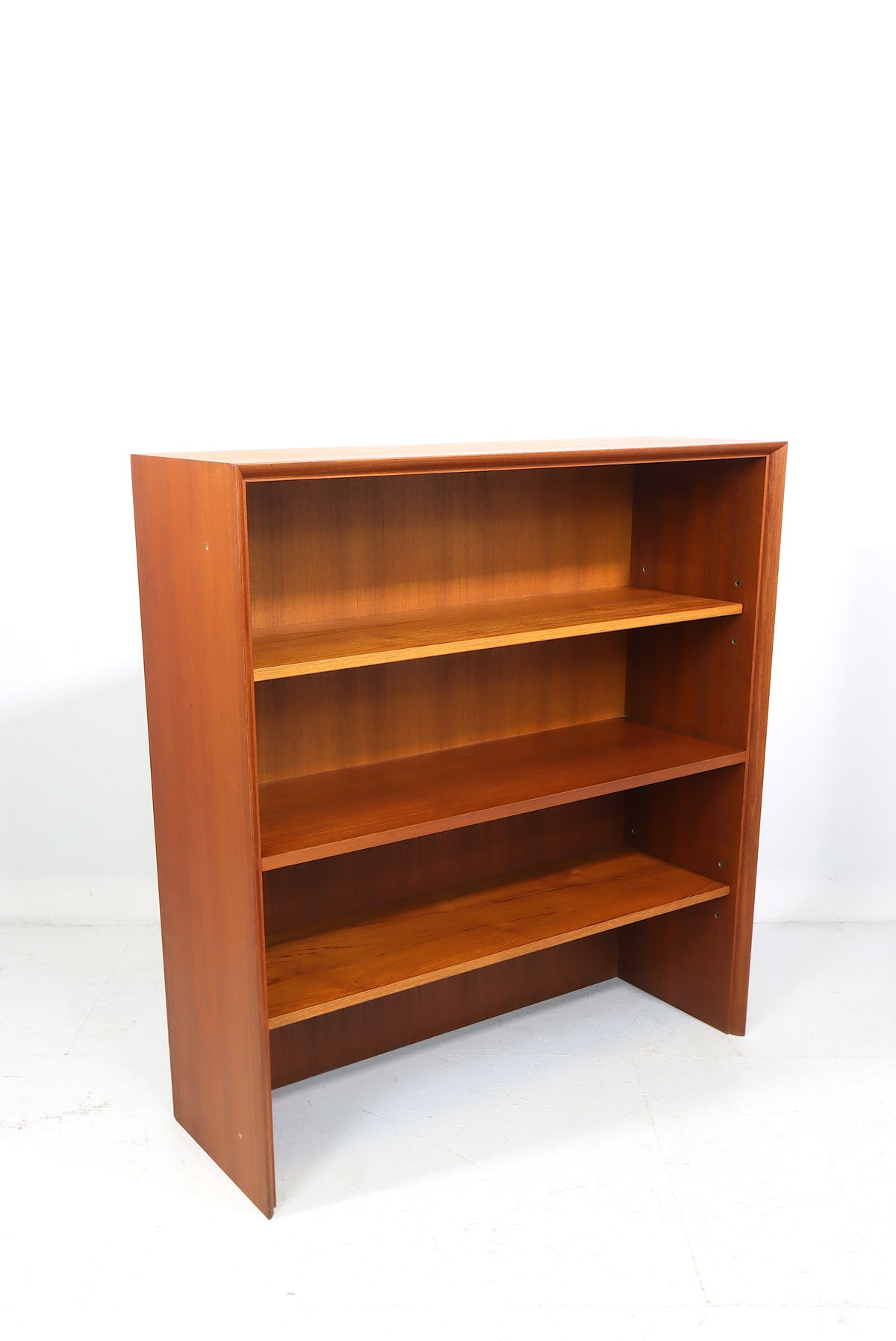 Mid Century Teak Bücherregal Vintage Regal Shelving Unit Retro Bookcase