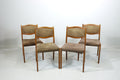 4x EKA Küchenstühle Danish Design Mid Century Stuhl Dinning Chair Retro