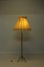 Stehlampe Messing Vintage Antik Stil Stehleuchte Lampe Retro