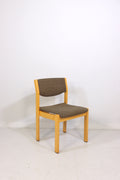 Mid Century Stuhl Vintage Skandinavisches Design Holzstuhl Retro 1/2