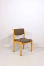 Mid Century Stuhl Vintage Skandinavisches Design Holzstuhl Retro 1/2