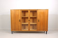 Mid Century Vitrine Highboard Vintage Vitrinenschrank Barschrank Bar Cabinet Glass Cabinet