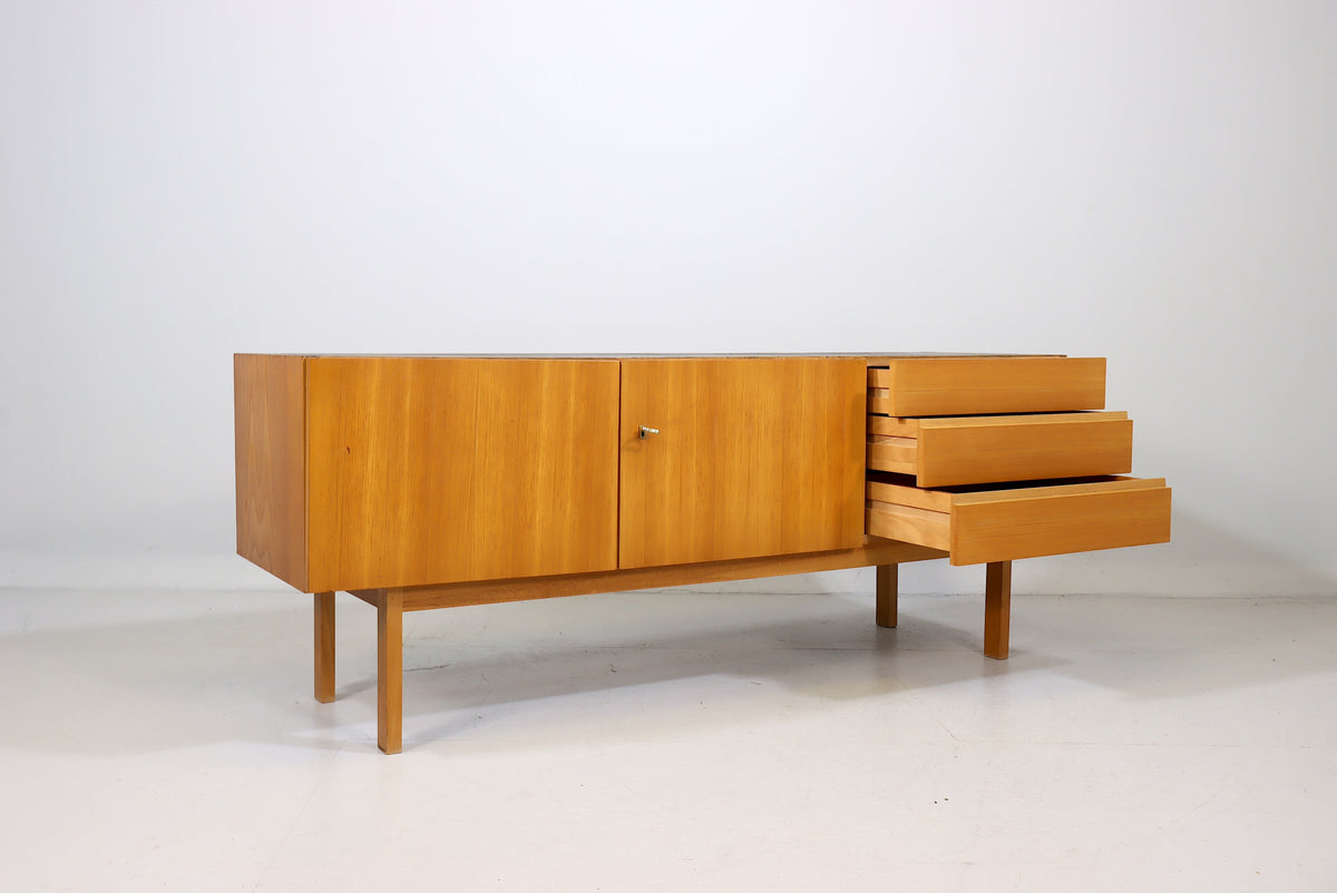 Mid Century Sideboard 1960 Lowboard Vintage Kommode Holz Design Retro