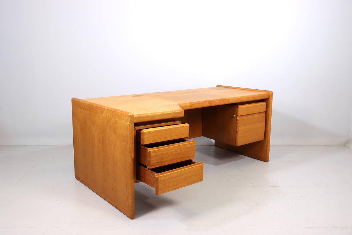 Mid Century Schreibtisch Vintage Executive Desk Retro Büro Home Office Writing Desk