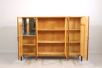 Mid Century Vitrine Highboard Vintage Vitrinenschrank Barschrank Bar Cabinet Glass Cabinet