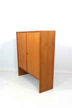 Mid Century Teak Aktenschrank 60er Jahre Vintage Bücherschrank Holzschrank Filing Cabinet Bookcase