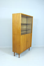 Mid Century Highboard 60er Retro Vintage DDR Vitrine Schrank Holz