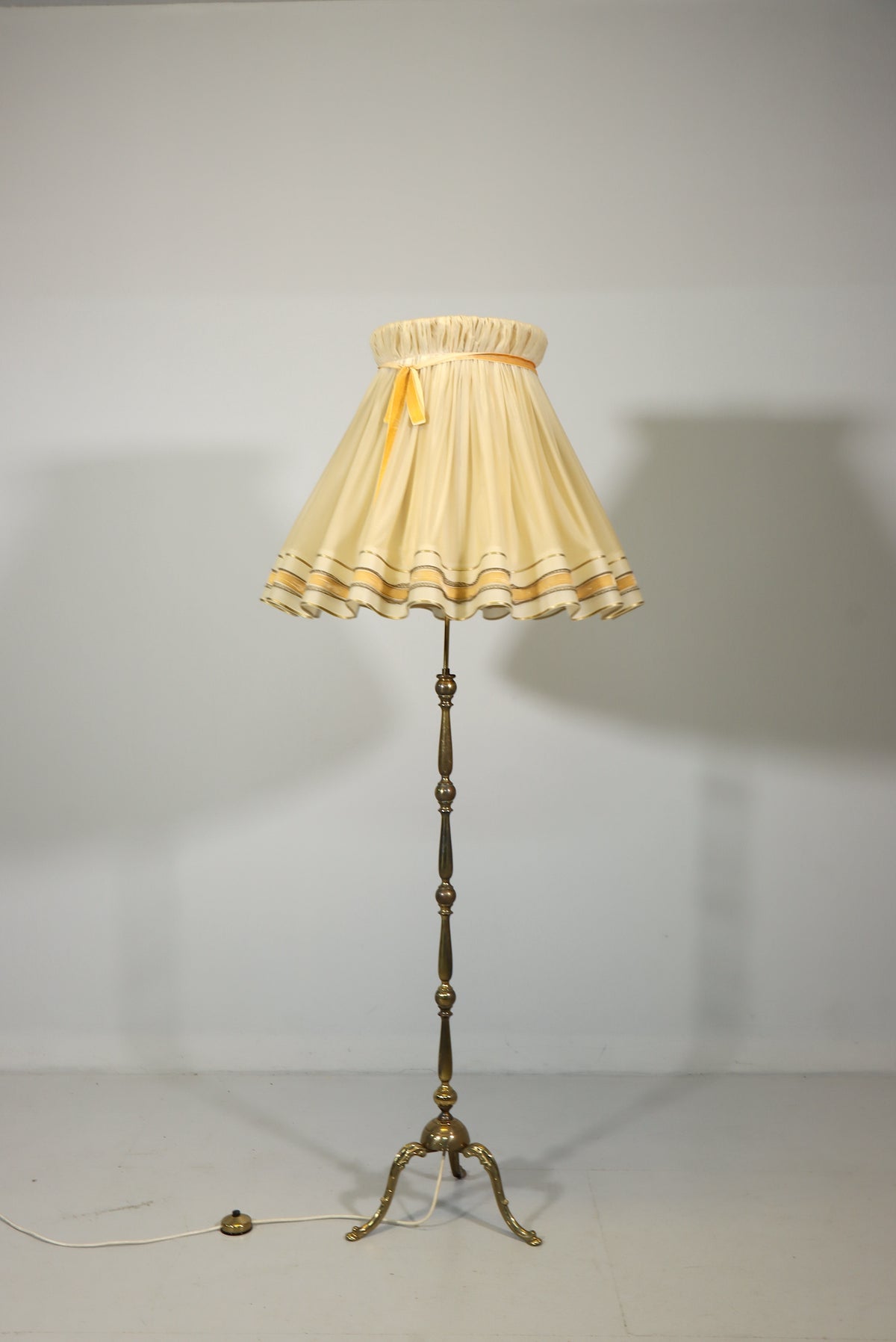 Stehlampe Messing Vintage Antik Stil Stehleuchte Lampe Retro