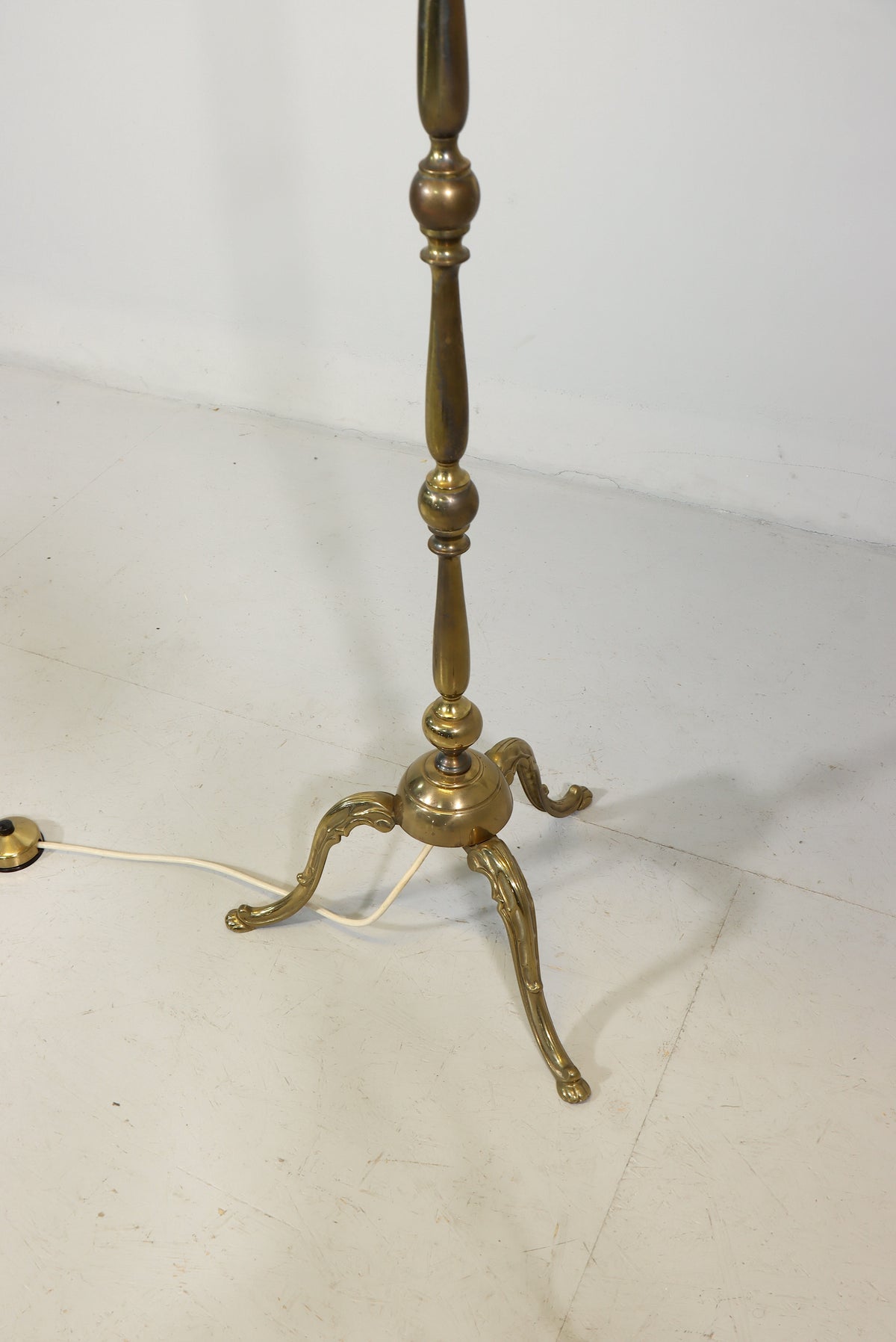 Stehlampe Messing Vintage Antik Stil Stehleuchte Lampe Retro