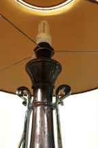 Tischlampe Keramik Vintage Antik Stil Nachttischlampe Lampe