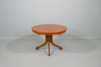 Couchtisch ausziehbar rund Echtholz Vintage Esstisch Retro