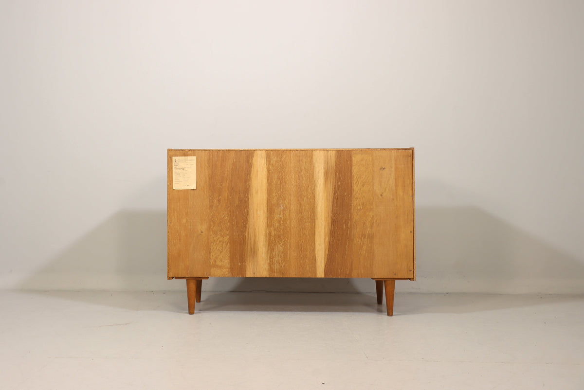 Original Hellerau 414/A Kommode 1960er Mid Century Sideboard DDR Anrichte Vintage