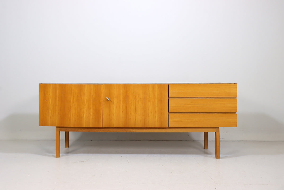 Mid Century Sideboard 1960 Lowboard Vintage Kommode Holz Design Retro