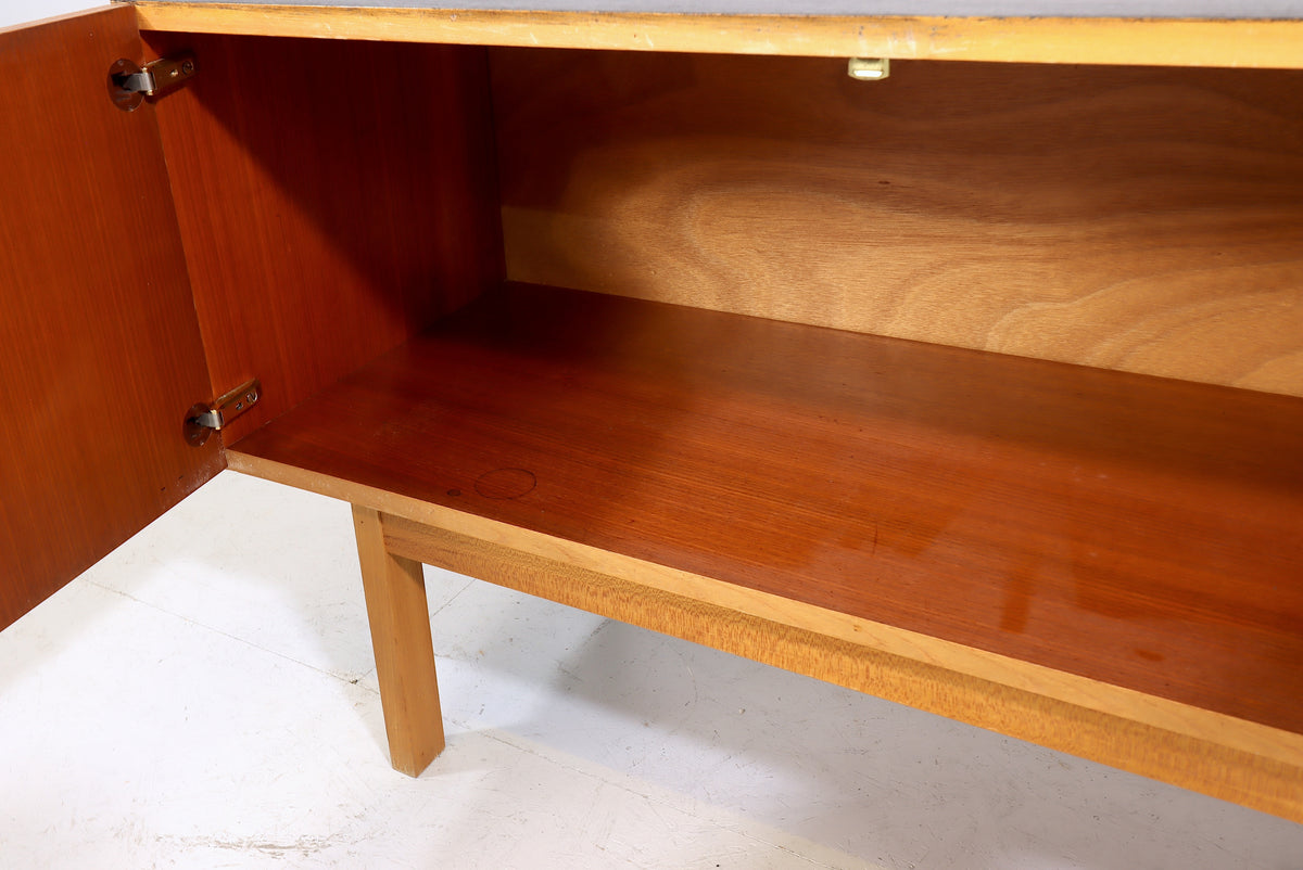 Mid Century Sideboard 1960 Lowboard Vintage Kommode Holz Design Retro