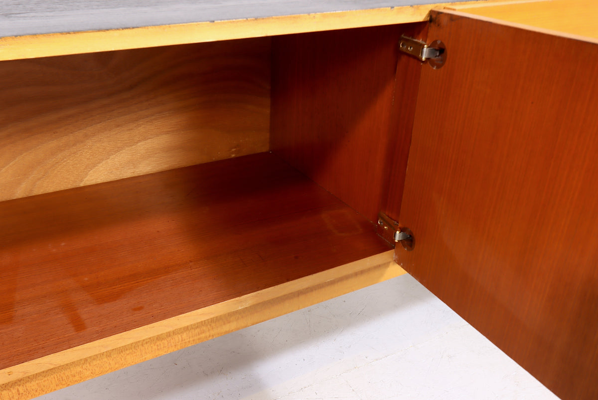 Mid Century Sideboard 1960 Lowboard Vintage Kommode Holz Design Retro