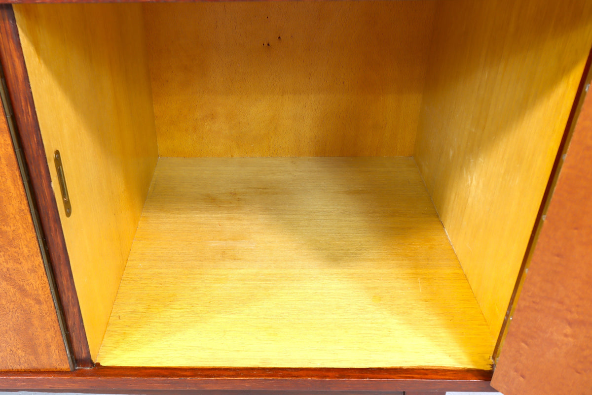 Mid Century Sideboard 60er Retro Vintage Kommode Schrank Holz