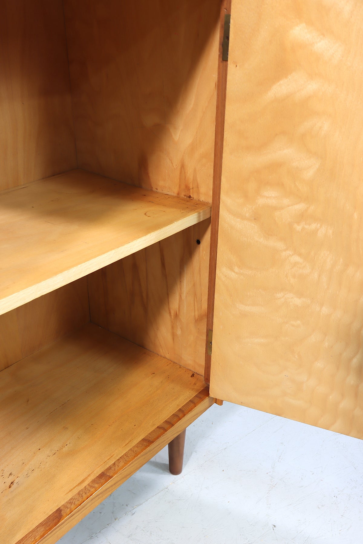 Mid Century Highboard 60er Retro Vintage DDR Vitrine Schrank Holz
