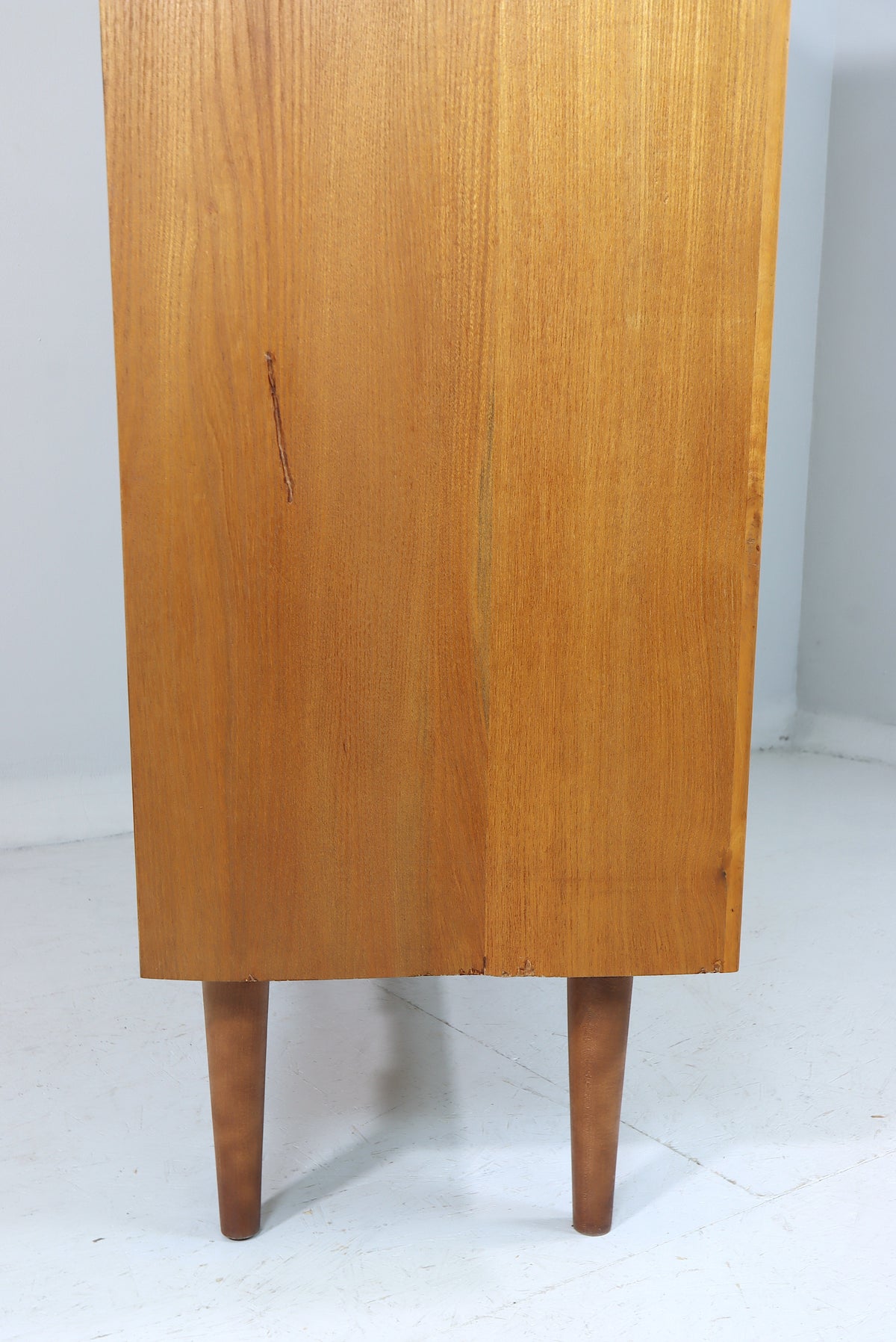Mid Century Highboard 60er Retro Vintage DDR Vitrine Schrank Holz