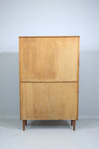Mid Century Highboard 60er Retro Vintage DDR Vitrine Schrank Holz