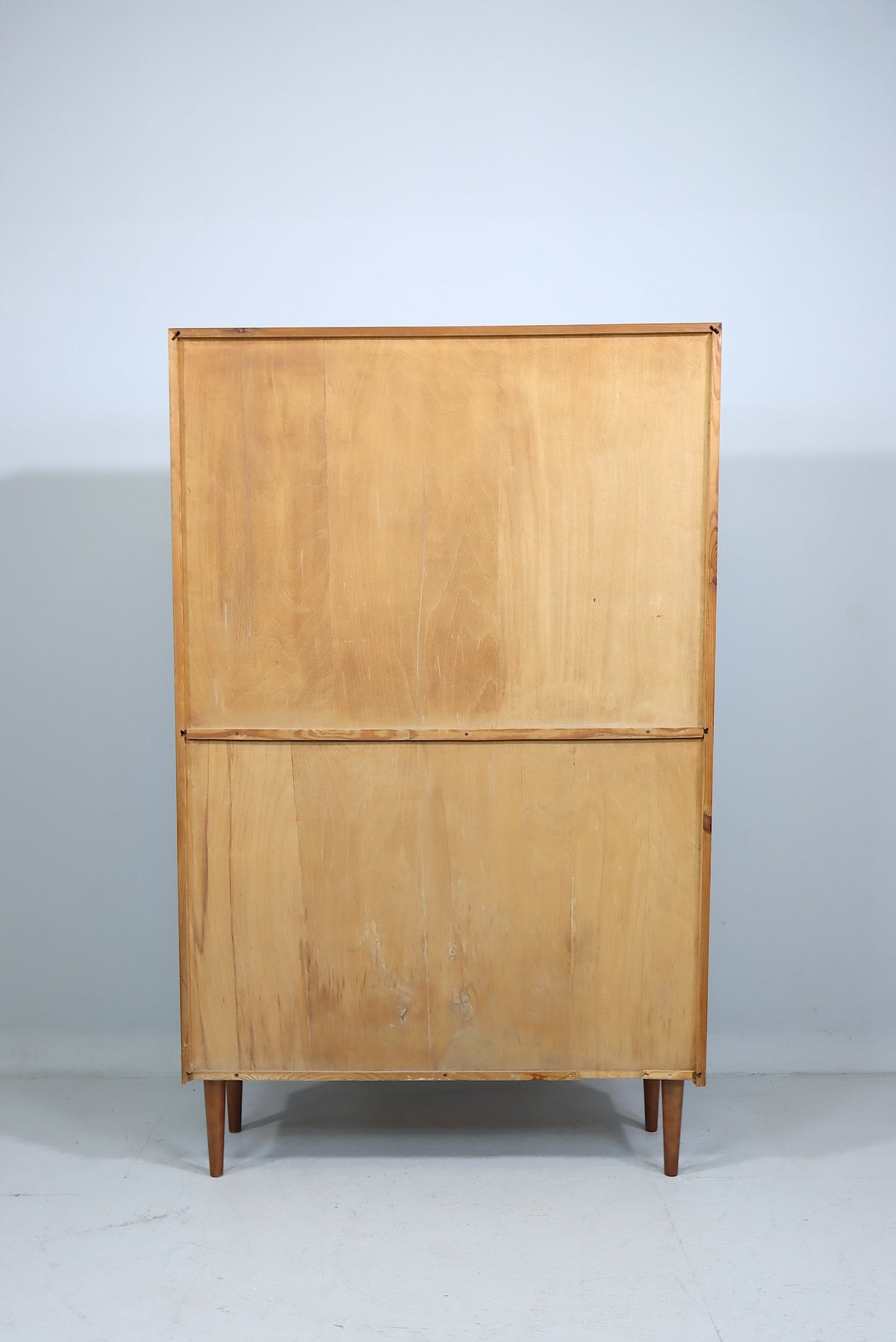 Mid Century Highboard 60er Retro Vintage DDR Vitrine Schrank Holz