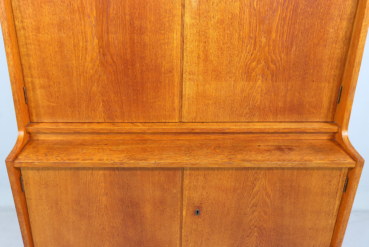 Mid Century Schrank Retro Vintage Highboard Regal Holz