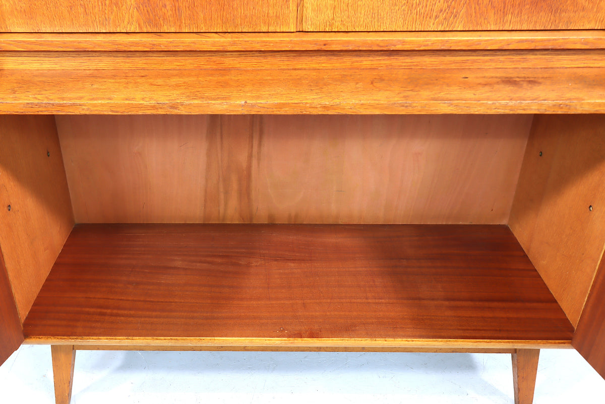 Mid Century Schrank Retro Vintage Highboard Regal Holz