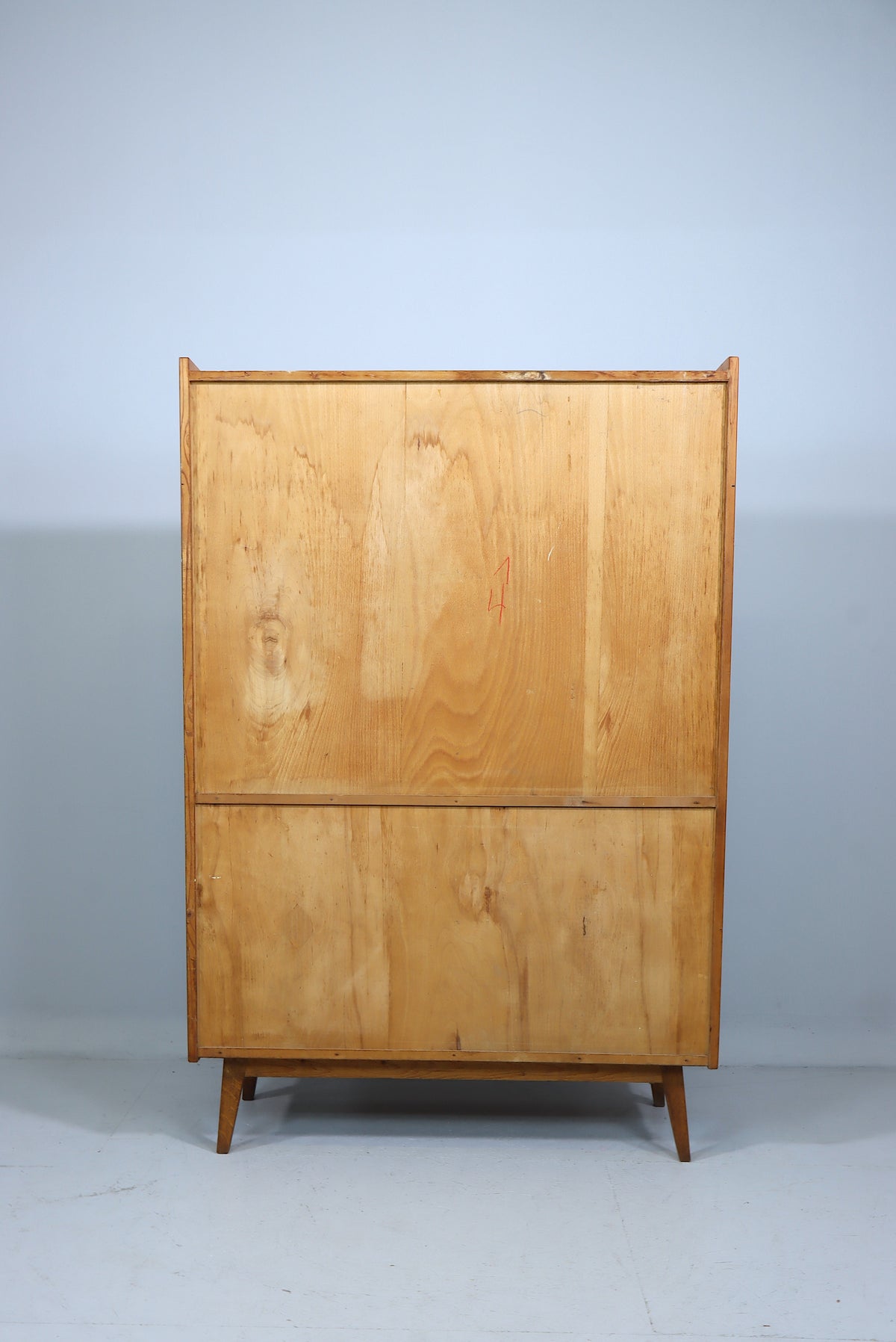 Mid Century Schrank Retro Vintage Highboard Regal Holz