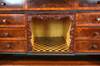 Louis Philippe Sekretär Antik Schrank Gründerzeit Kommode Nussbaum Vintage