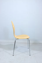 Stuhl Design Holz Metall Stapelstuhl Vintage Esszimmerstuhl Vintage Chair
