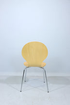 Stuhl Design Holz Metall Stapelstuhl Vintage Esszimmerstuhl Vintage Chair
