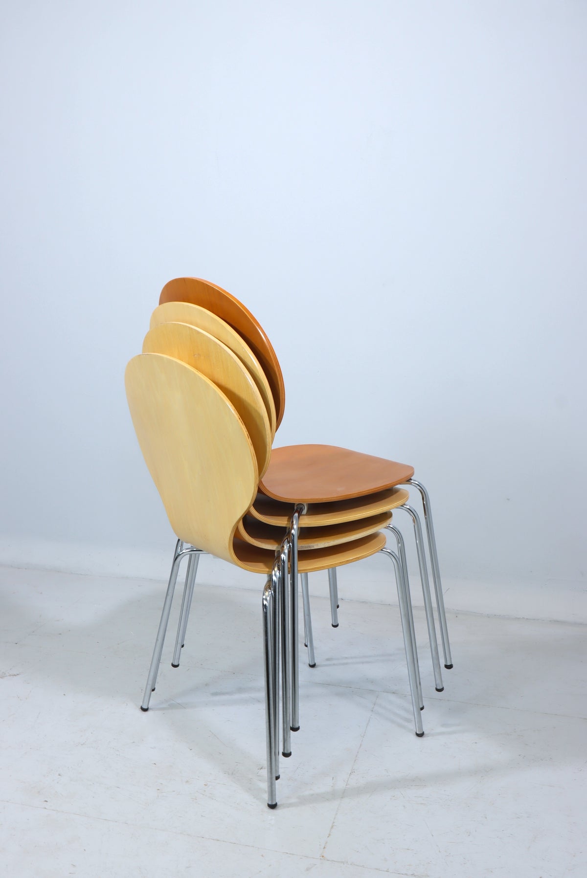 Stuhl Design Holz Metall Stapelstuhl Vintage Esszimmerstuhl Vintage Chair