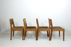 4x EKA Küchenstühle Danish Design Mid Century Stuhl Dinning Chair Retro