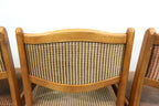 4x EKA Küchenstühle Danish Design Mid Century Stuhl Dinning Chair Retro