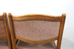 4x EKA Küchenstühle Danish Design Mid Century Stuhl Dinning Chair Retro