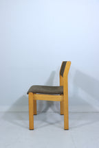 Skandinavischer Mid Century Esszimmerstuhl Vintage Chair Holzstuhl Retro 2/2