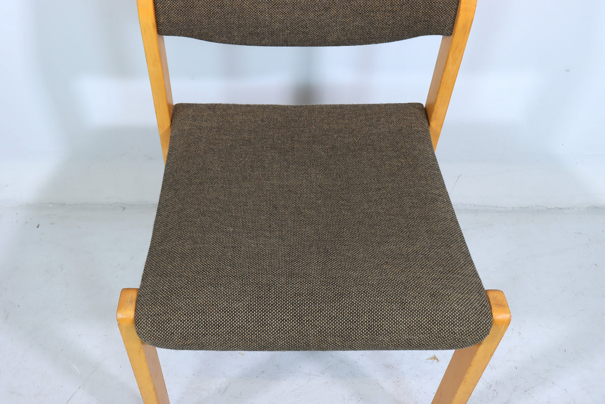 Skandinavischer Mid Century Esszimmerstuhl Vintage Chair Holzstuhl Retro 2/2