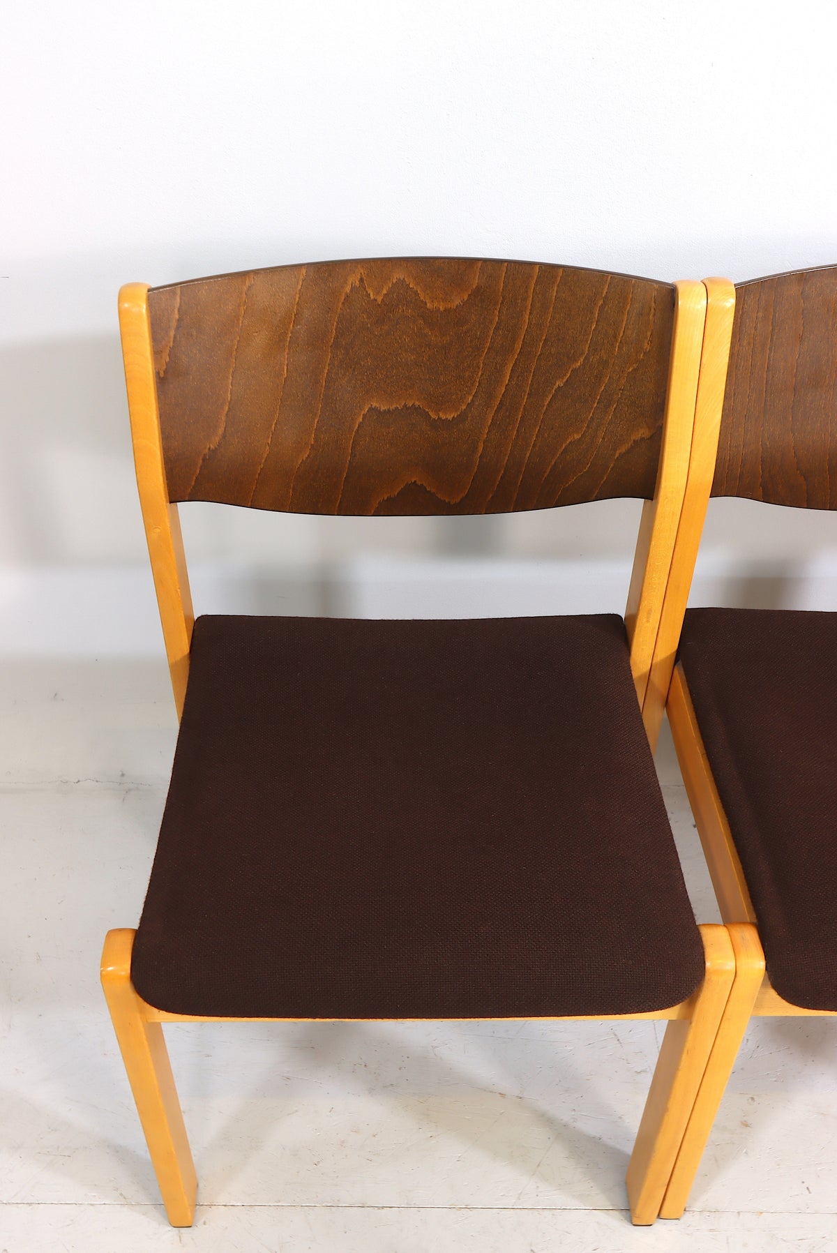 4x Mid Century Esszimmerstühle Skandinavisch Design Vintage Chairs Retro