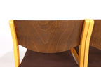 4x Mid Century Esszimmerstühle Skandinavisch Design Vintage Chairs Retro