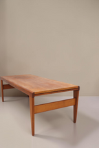 Vintage Space Kai Kristiansen Couchtisch aus Teakholz im Mid Century Design mit konischen Beinen