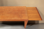 Vintage Space Kai Kristiansen Couchtisch aus Teakholz im Mid Century Design mit ausziehbarer Tischplatte