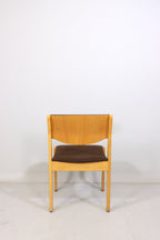 Mid Century Stuhl Vintage Skandinavisches Design Gepolstert Holz Retro Chair