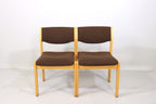 Mid Century Stühle 2er Set Vintage Skandinavisches Design Retro Chairs