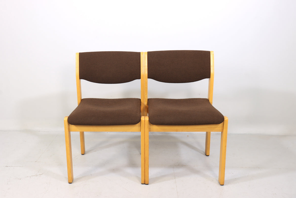 Mid Century Stühle 2er Set Vintage Skandinavisches Design Retro Chairs