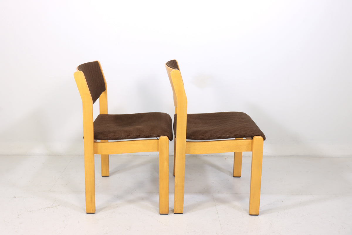 Mid Century Stühle 2er Set Vintage Skandinavisches Design Retro Chairs