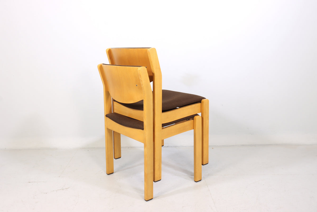 Mid Century Stühle 2er Set Vintage Skandinavisches Design Retro Chairs