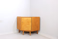 Mid Century Eckkommode Vintage Eckschrank DDR Kommode Retro