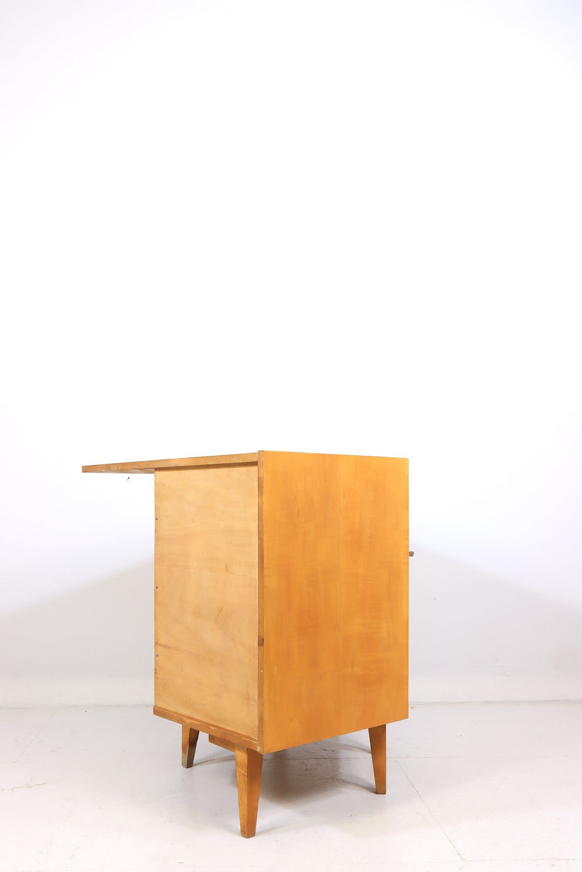Mid Century Eckkommode Vintage Eckschrank DDR Kommode Retro
