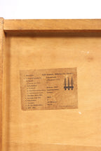 Mid Century Eckkommode Vintage Eckschrank DDR Kommode Retro