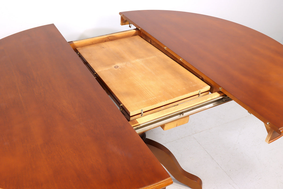 Englischer Runder Esstisch Ausziehbar Vintage Tisch Dining Table